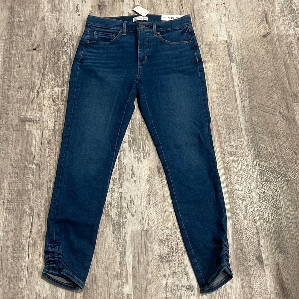 NWT Loft Skinny Crop jeans size 27